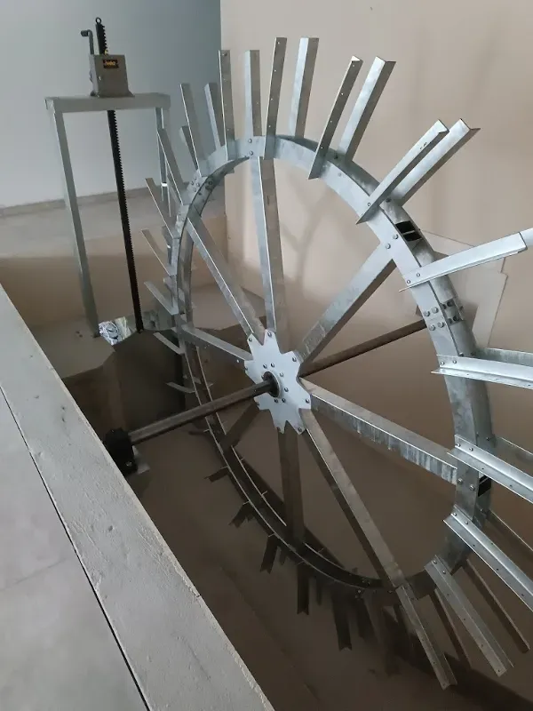 Roue ferronerie metal